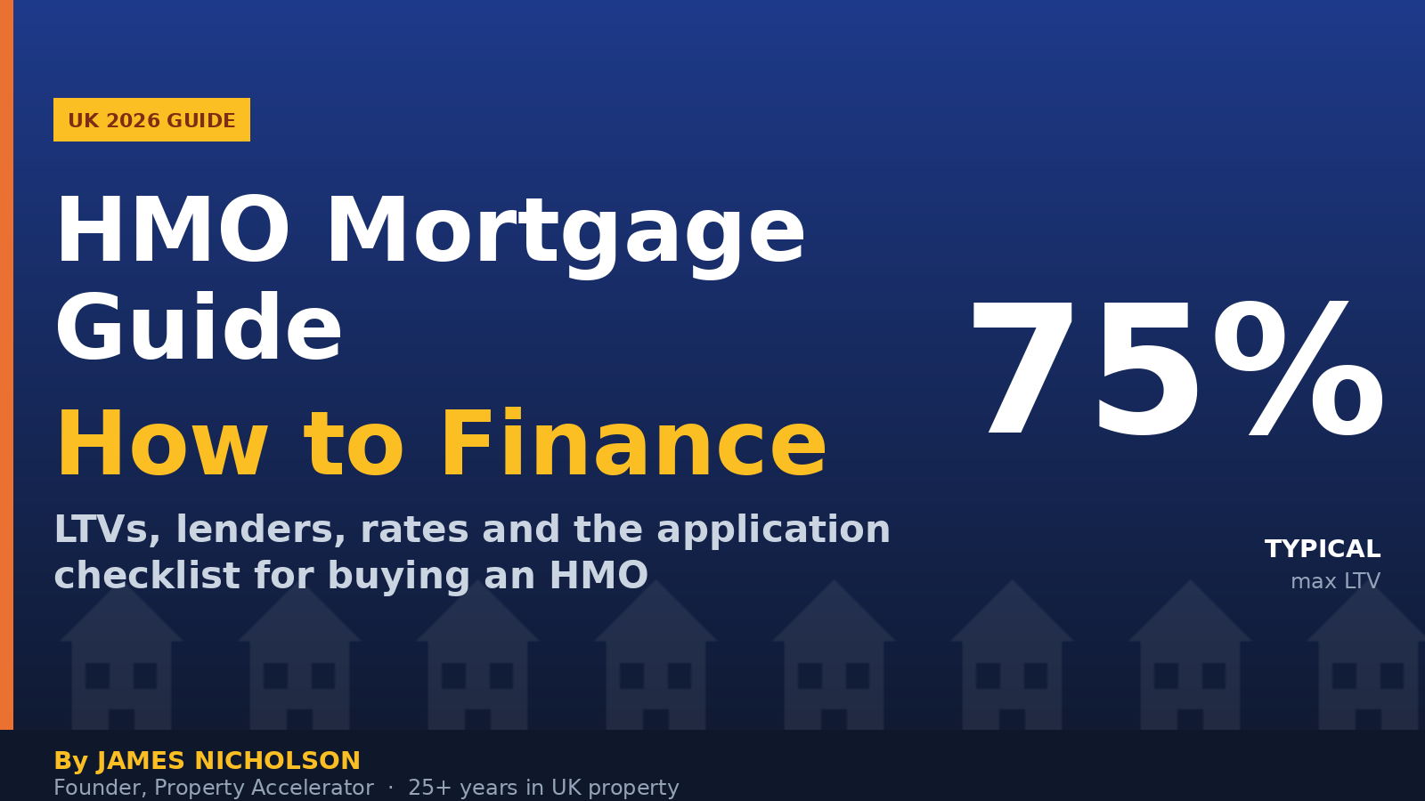 HMO mortgage guide UK 2026: specialist lenders, rates and LTV — Property Accelerator